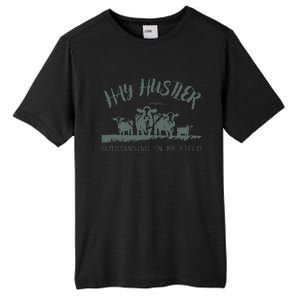 Hay Hustler Outstanding In My Field Tall Fusion ChromaSoft Performance T-Shirt