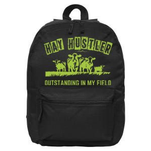 Hay Hustler Outstanding In My Field 16 in Basic Backpack