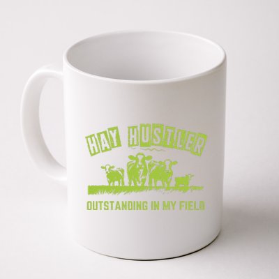 Hay Hustler Outstanding In My Field Coffee Mug