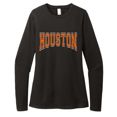 Houston Womens CVC Long Sleeve Shirt