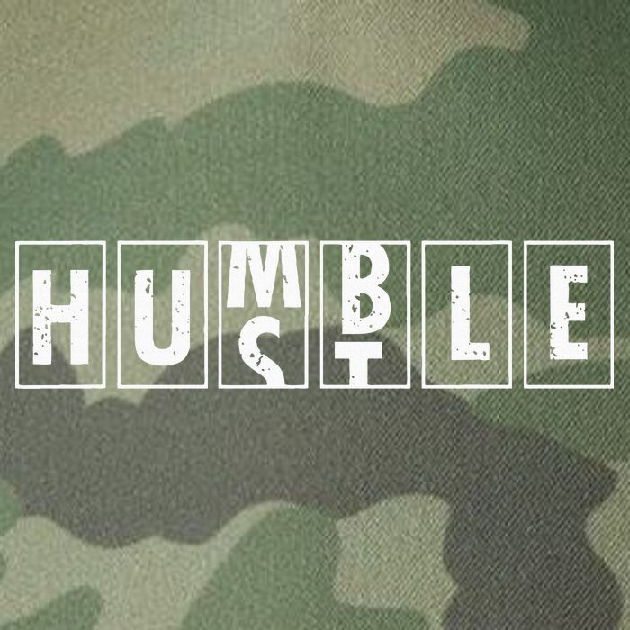 Humble Hustle Odometer Style Graphic Design Legacy Tie Dye Trucker Hat