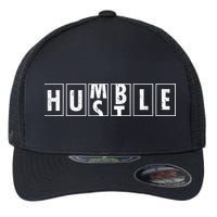 Humble Hustle Odometer Style Graphic Design Flexfit Unipanel Trucker Cap