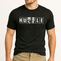 Humble Hustle Odometer Style Graphic Design Cooling Performance Crew T-Shirt