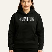 Humble Hustle Odometer Style Graphic Design Hoodie