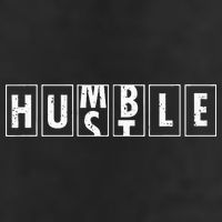 Humble Hustle Odometer Style Graphic Design Trucker Hat