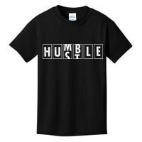 Humble Hustle Odometer Style Graphic Design Kids T-Shirt
