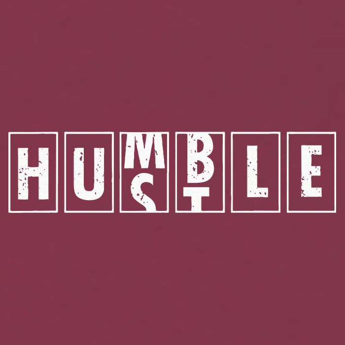 Humble Hustle Odometer Style Graphic Design 16oz Travel Tumbler