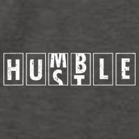 Humble Hustle Odometer Style Graphic Design Vector Backpack