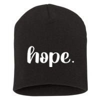 Hope Short Acrylic Beanie