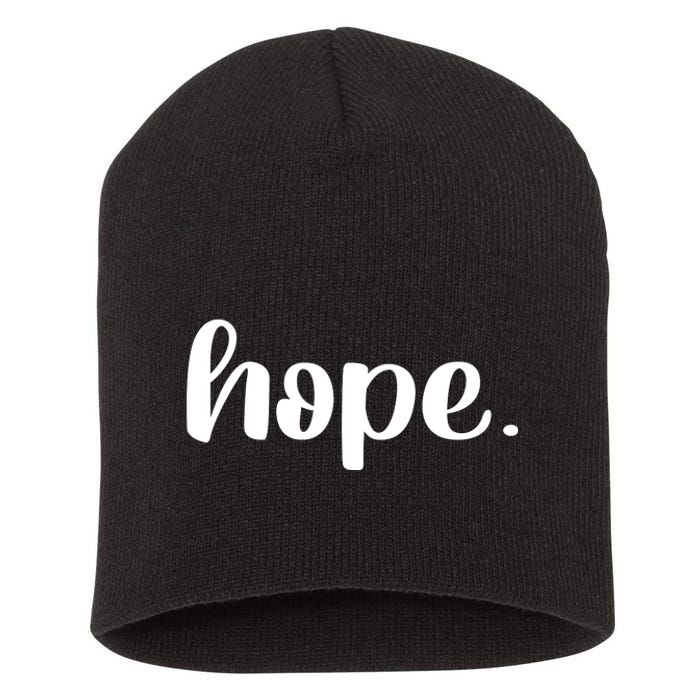 Hope Short Acrylic Beanie