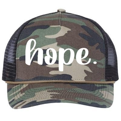 Hope Retro Rope Trucker Hat Cap