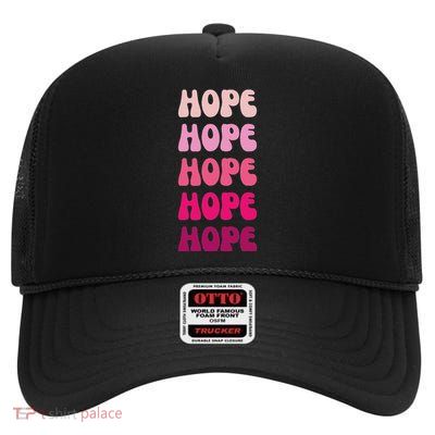 Hope High Crown Mesh Back Trucker Hat