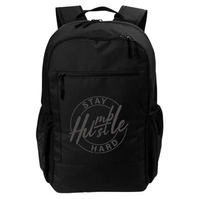 Humble Hustle Odometer Style Graphic Design Daily Commute Backpack
