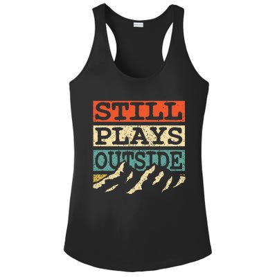 Hiker Hiking Outdoor Sports Camping Funny Hiking Ladies PosiCharge Competitor Racerback Tank