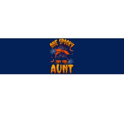 Happy Halloween One Spooky Aunt Bumper Sticker