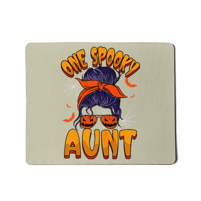 Happy Halloween One Spooky Aunt Mousepad