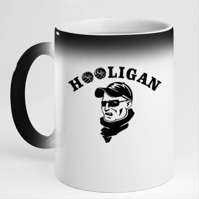 Hooligan 11oz Black Color Changing Mug