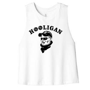 Hooligan Women's Racerback Cropped Tank