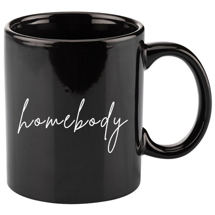Homebody 11oz C Handle Ceramic Mug