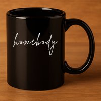 Homebody 11oz C Handle Ceramic Mug