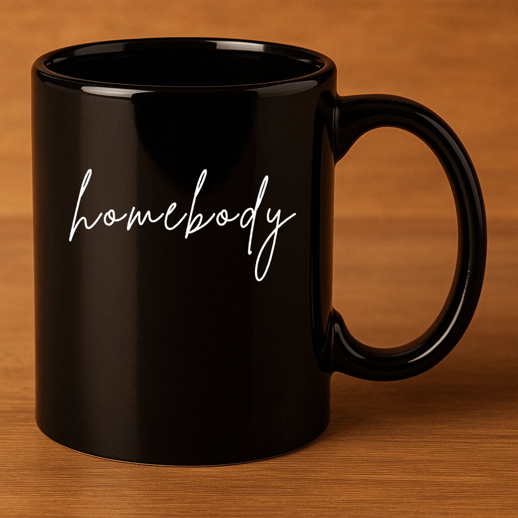 Homebody 11oz C Handle Ceramic Mug