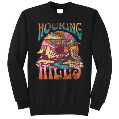 Hocking Hills Ohio Nature Hiking Mountains Outdoors Vintage Sweatshirt