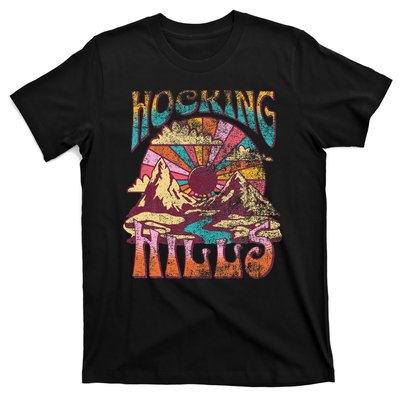 Hocking Hills Ohio Nature Hiking Mountains Outdoors Vintage T-Shirt