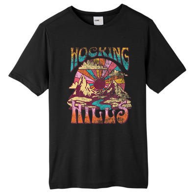 Hocking Hills Ohio Nature Hiking Mountains Outdoors Vintage Tall Fusion ChromaSoft Performance T-Shirt