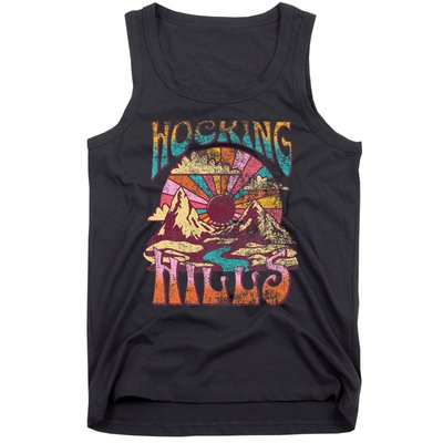 Hocking Hills Ohio Nature Hiking Mountains Outdoors Vintage Tank Top