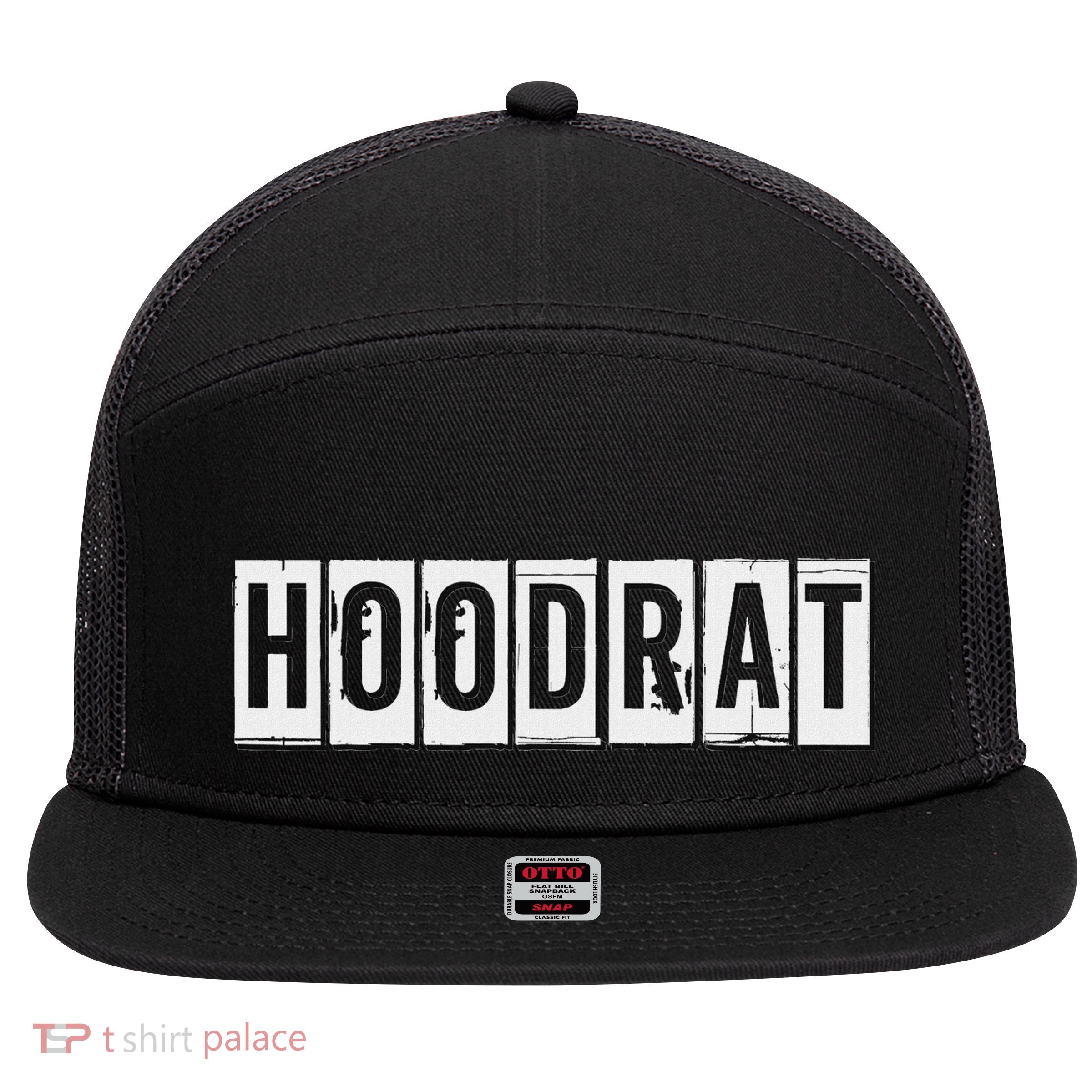 Hoodrat 7 Panel Mesh Trucker Snapback Hat