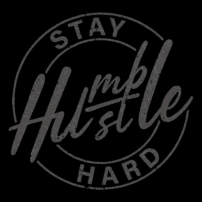 Humble Hustle Odometer Style Design Button