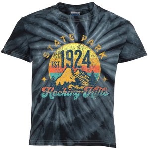 Hocking Hills Ohio Nature Mountains Hiking Outdoors Kids Tie-Dye T-Shirt