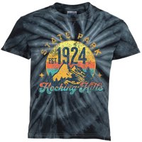 Hocking Hills Ohio Nature Mountains Hiking Outdoors Kids Tie-Dye T-Shirt