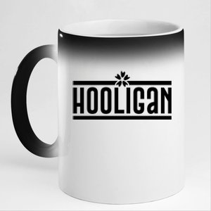 Hooligan 11oz Black Color Changing Mug