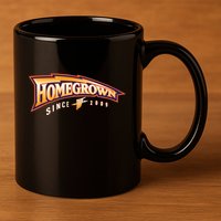 Homegrown 11oz C Handle Ceramic Mug