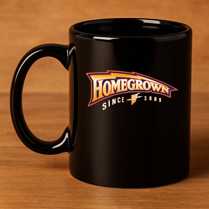 Homegrown 11oz C Handle Ceramic Mug