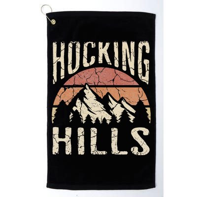 Hocking Hills Ohio Nature Hiking Outdoors Platinum Collection Golf Towel