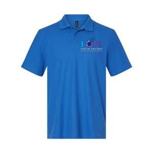 Hope Hold On Pain Ends Suicide Prevention Awareness Graphic Cool Gift Softstyle Adult Sport Polo