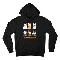 Happy Halloween Pug Dogs Cute French Bulldog Lover Gifts Hoodie