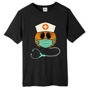 Happy Halloween Pumpkin Nurse Nursing Funny Halloween Nurse Tall Fusion ChromaSoft Performance T-Shirt