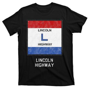 Historic Highway Pole Markers Lincoln Road T-Shirt