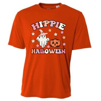 Happy Halloween Pumpkin Spooky Season Boo Squad Halloween Gift Cooling Performance Crew T-Shirt