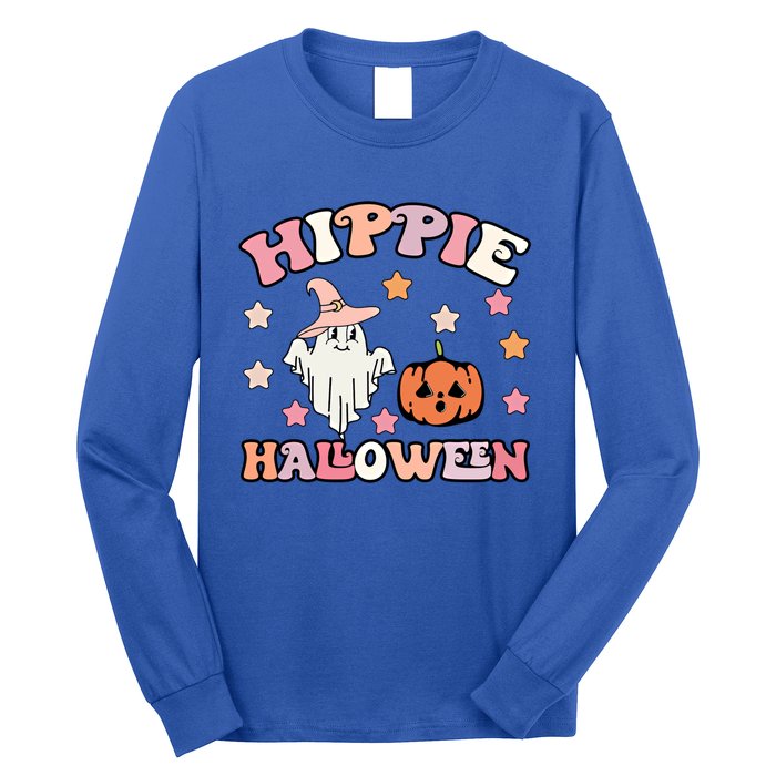 Happy Halloween Pumpkin Spooky Season Boo Squad Halloween Gift Long Sleeve Shirt