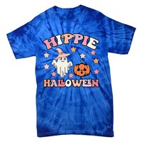 Happy Halloween Pumpkin Spooky Season Boo Squad Halloween Gift Tie-Dye T-Shirt