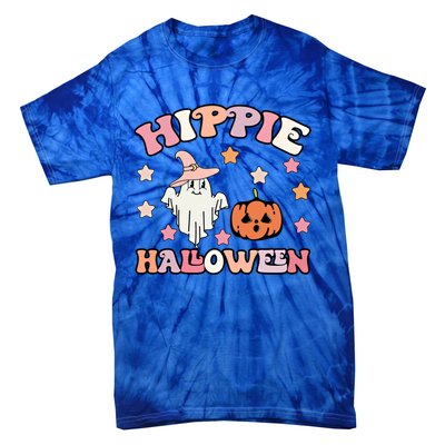 Happy Halloween Pumpkin Spooky Season Boo Squad Halloween Gift Tie-Dye T-Shirt