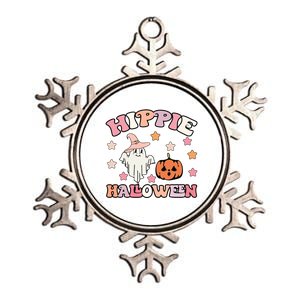 Happy Halloween Pumpkin Spooky Season Boo Squad Halloween Gift Metallic Star Ornament