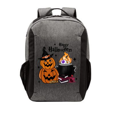 Happy Halloween Potluck Pumpkin Witch Spooky Graphic Plus Size Party Vector Backpack