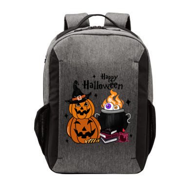 Happy Halloween Potluck Pumpkin Witch Spooky Graphic Plus Size Party Vector Backpack