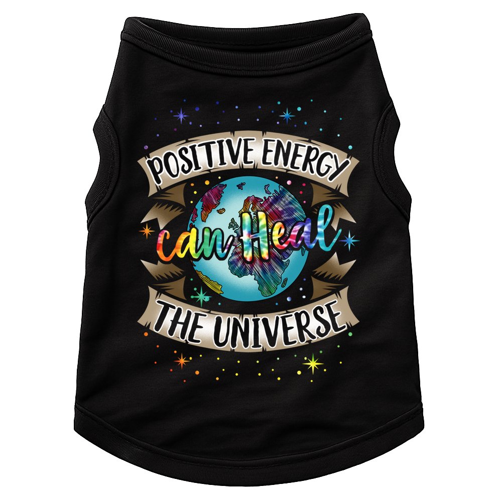 Holistic Healer Positive Energy Mindful Living Earth Day Meaningful Gift Doggie Tank