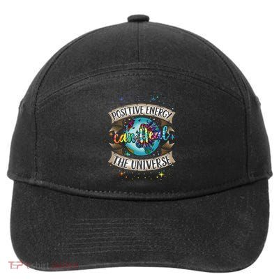 Holistic Healer Positive Energy Mindful Living Earth Day Meaningful Gift 7-Panel Snapback Hat